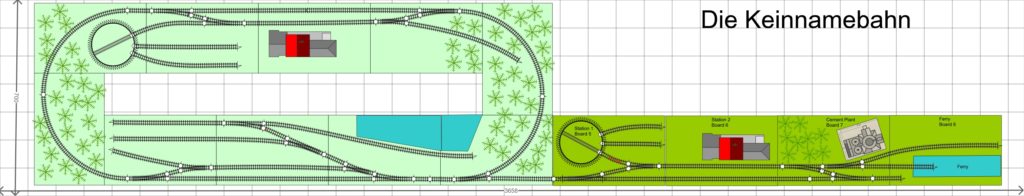 Revised Die Keinnabahn layout