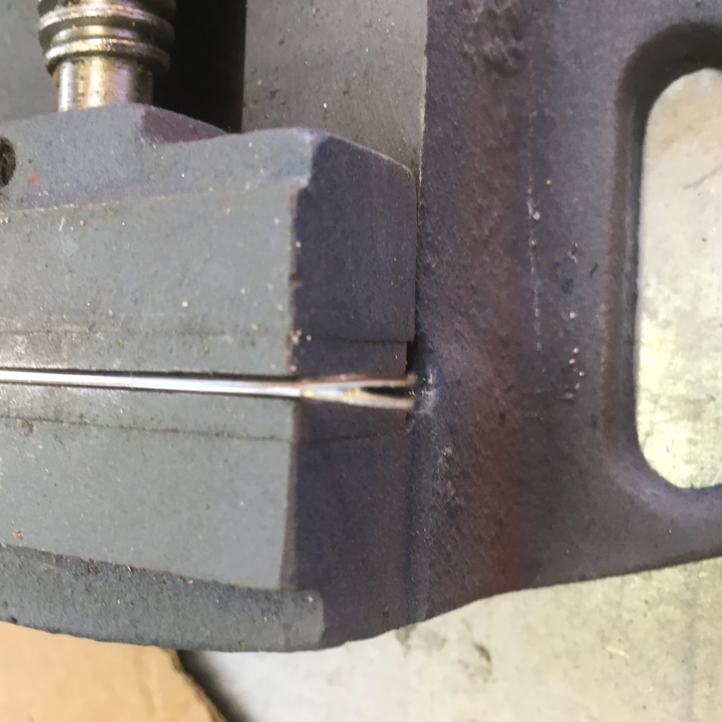 2 prong converted arning needle
